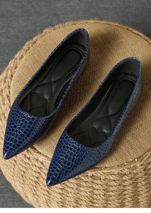 Granatowe baleriny r. 45