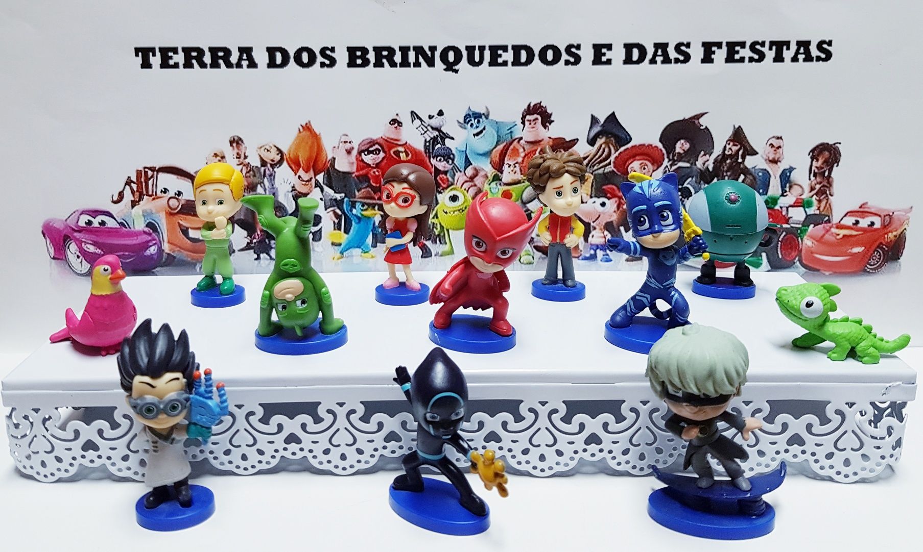 Conjunto 12 pcs Pj Masks (Portes Incluídos)