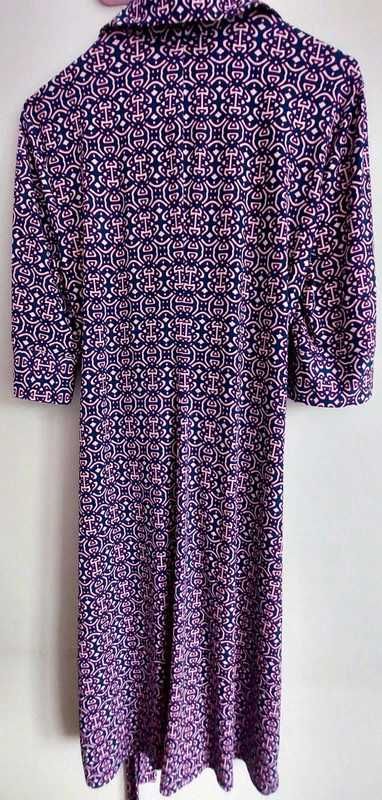 Sukienka fioletowa, sukienka na lato, laundry by shelli segal
