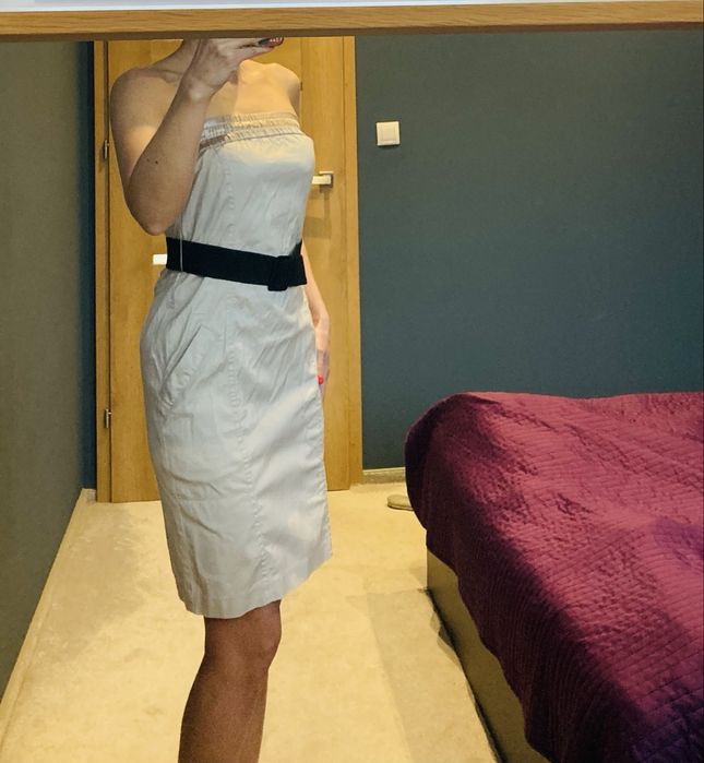 Sukienka z paskiem - Reserved rozm. 36