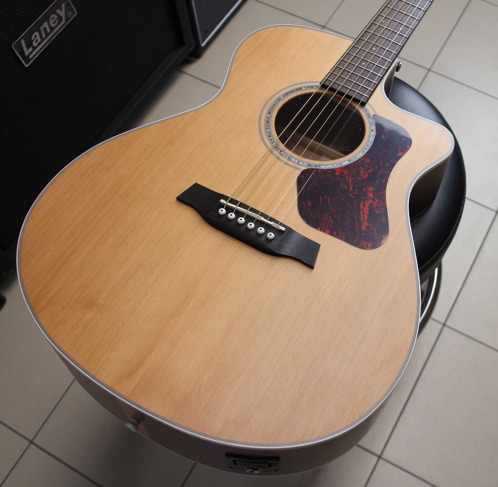 Gitara e-akustyczna Walden G770CEW - nowa / lite drewno / pokrowiec!