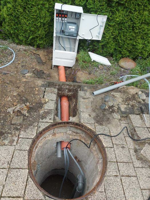 Zestaw urządzeń do modernizacji szamba ekologicznego na oczyszczalnię