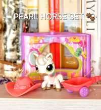 LPS Littlest Pet Shop zestaw koń