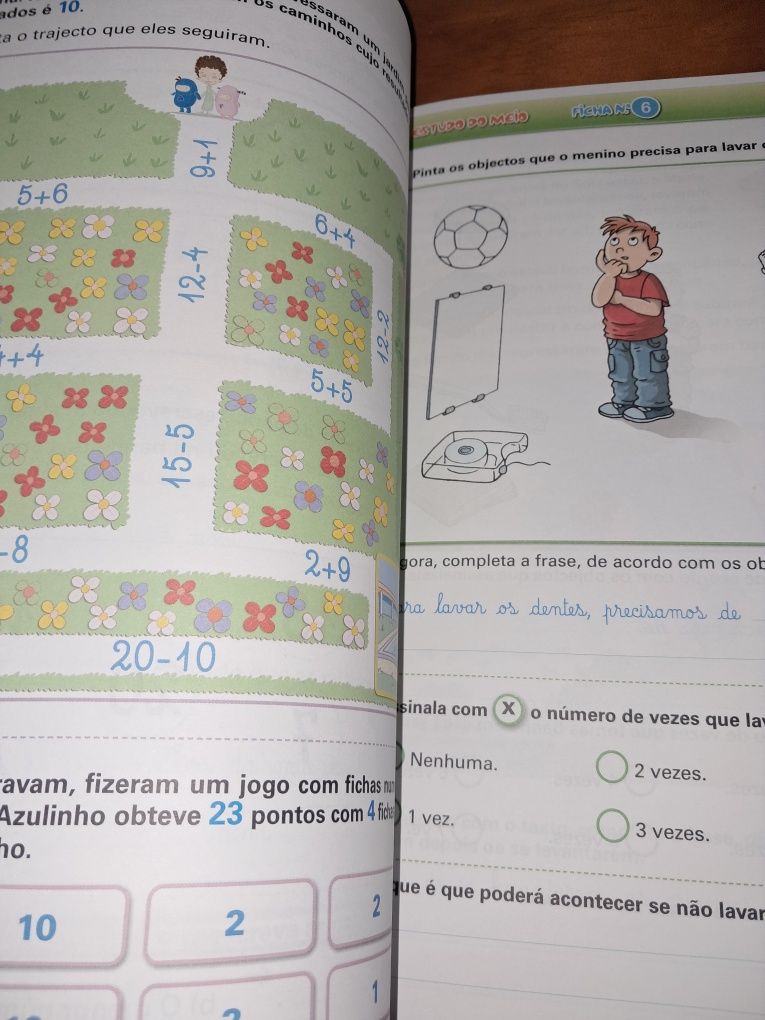 Livro de Férias do 1° para o 2° ano