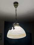 Lampa murano roza kwiat wloska sufitowa vintage tiffany retro boho