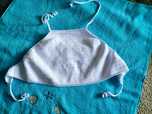 Top halter handmade na szydełku