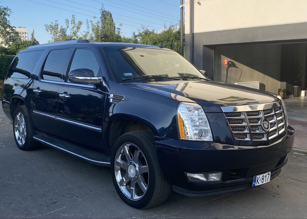Cadillac Escalade ESV 7osób bezwypadkowy bardzo dobry stan 2008 kraków