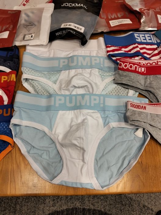 Slipy męskie 9 par pump okazja