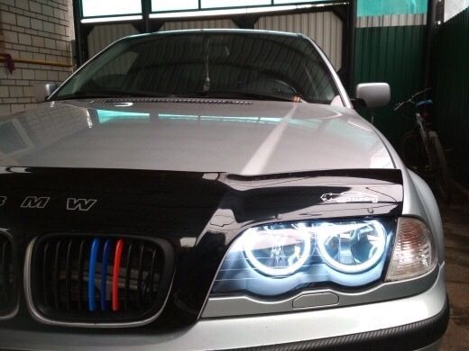 Ангельские глазки Cotton RGB BMW E30 E32 Е34 E39 E46 E38 E53 БМВ