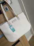 Biala torebka shopper