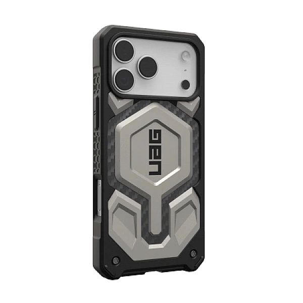 Etui UAG Monarch Pro MagSafe na iPhone 17 Pro Max - tytanowe
