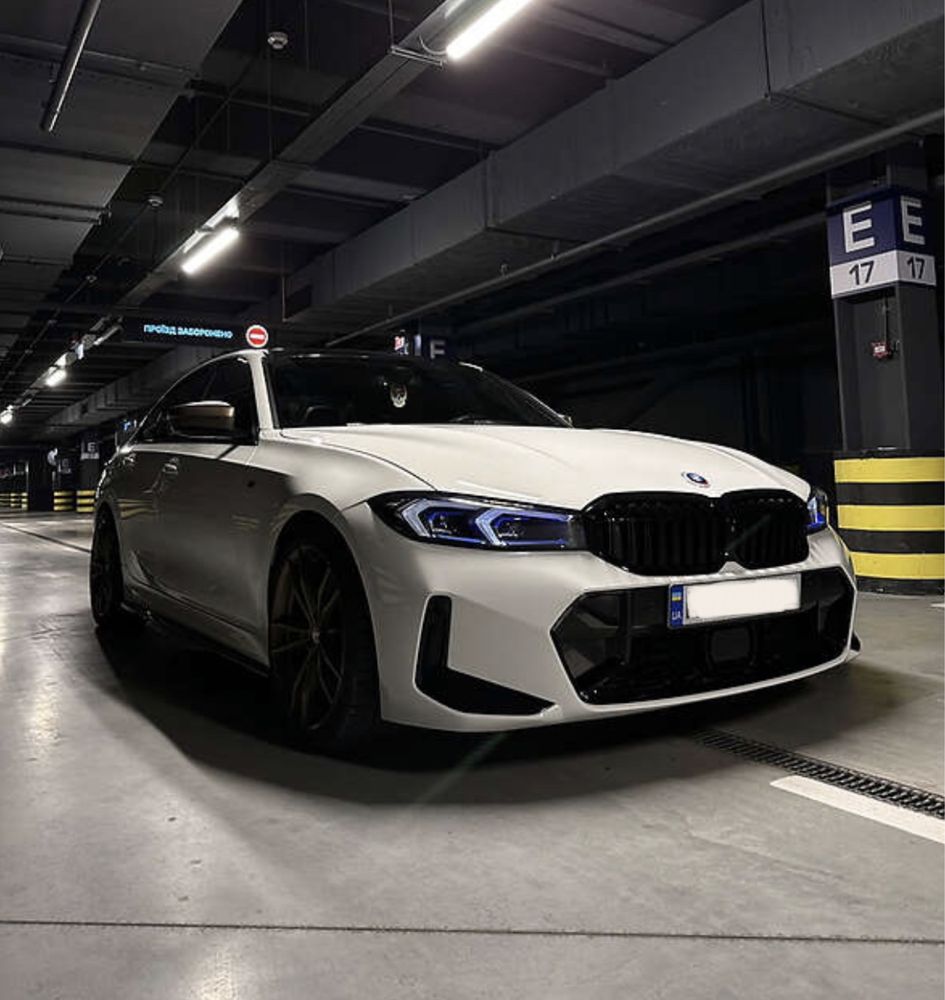 Рестайлинг 2023 для BMW 3 G20 G21 2018-2021г обвес M340 бампер фары