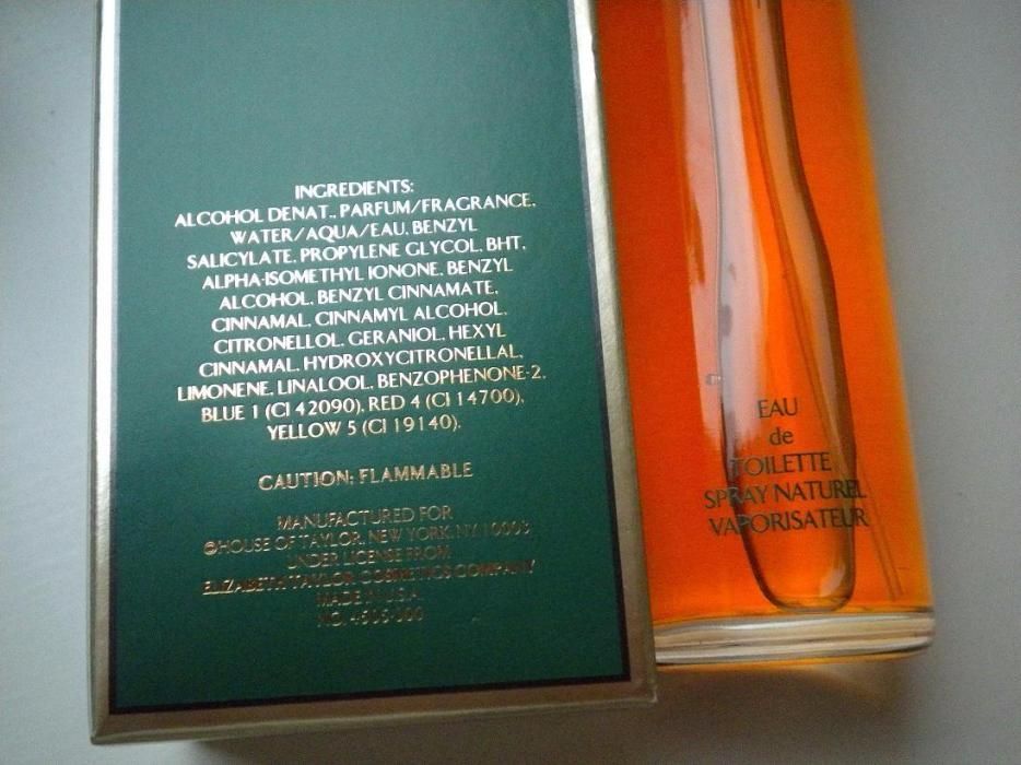 Elizabeth Taylor perfume 100 ML parfum - Diamonds and Emeralds - z USA