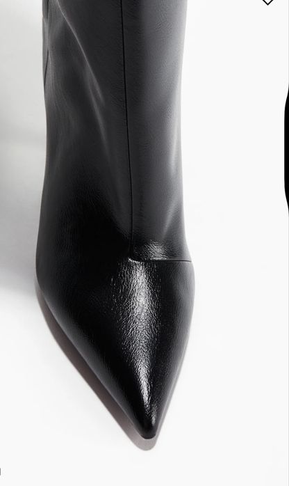 Високі сапоги ботфорти сапоги ботінки h&m