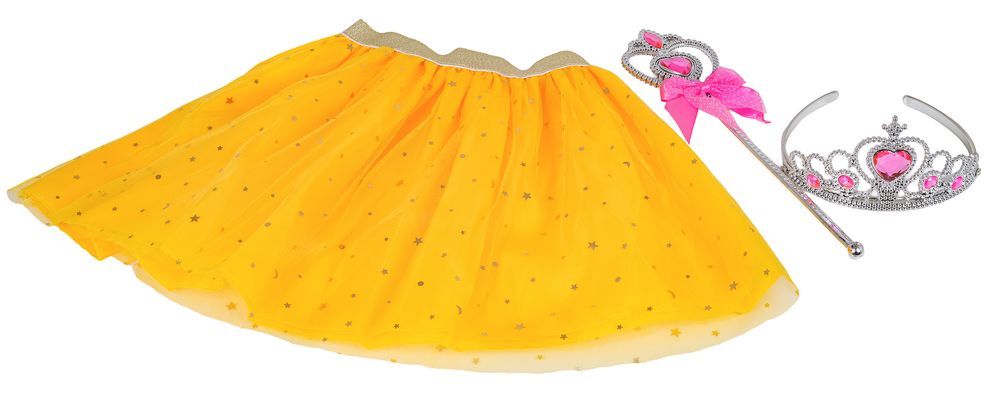 Zestaw Skrzydeł Motyla + Żółta Sukienka