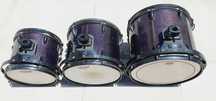 3 Toms / Timbalões - 10", 12" e 14" Worldmax Full Maple