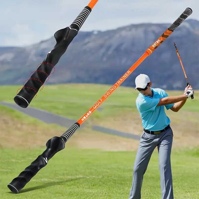 TRENAŻER GOLFOWY | z podwójnym uchwytem | HIT