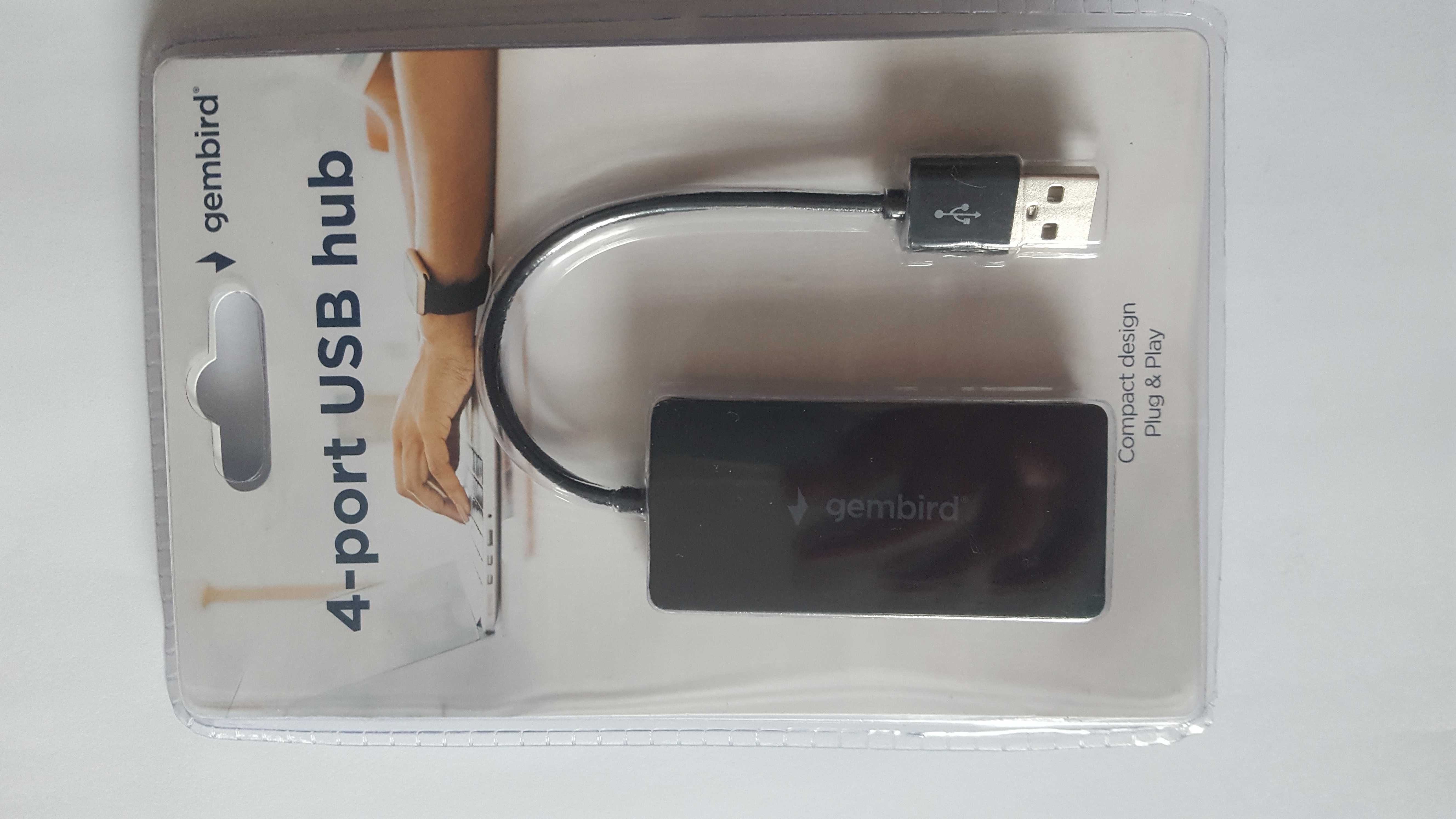 USB 4-porty HUB Gembird