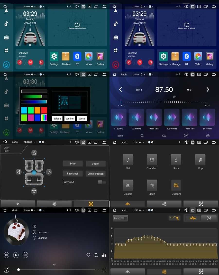 CarPlay Radio RDS WiFi GPS USB DSP Android Mercedes C CLK CL W209 W203