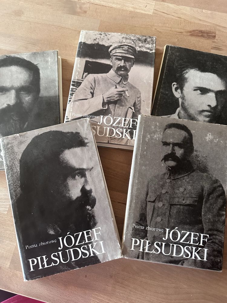 Józef Pilsudski pisma zbiorowe tom 1-5