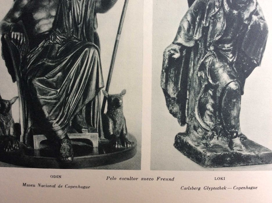 O mundo dos Deuses... Estampas do ano 195? Ver descrição das imagem/s