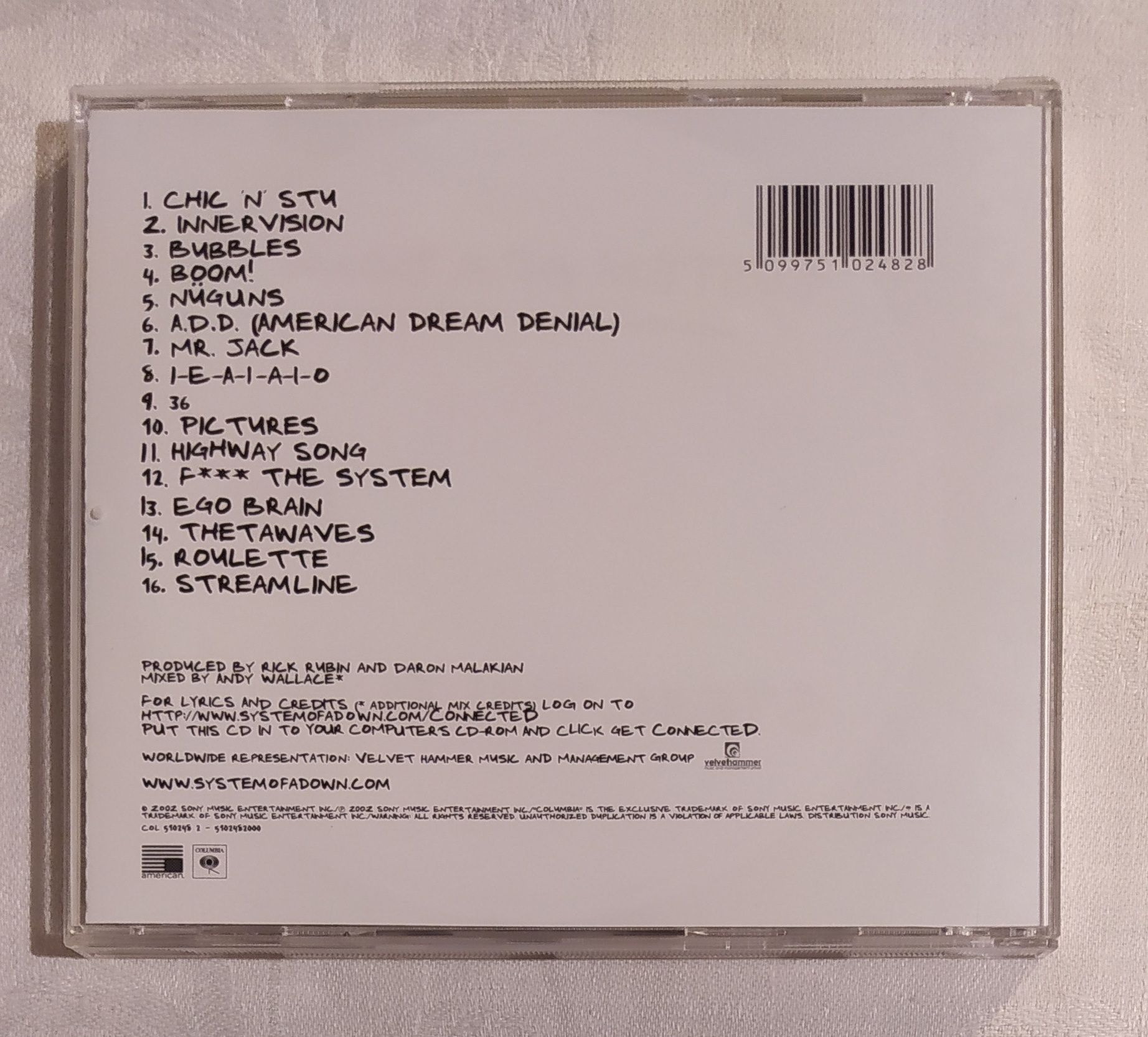 Płyta CD - System Of A Down Steal This Album