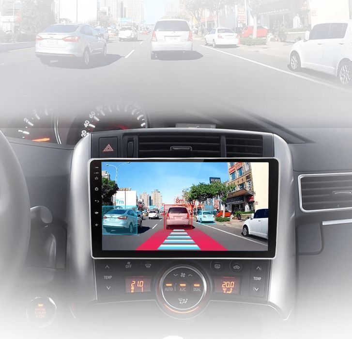 Radio 2DIN 9" CarPlay Android Auto Navi do Toyota Verso R20 PL