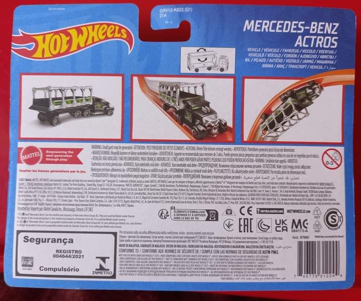 Hot wheels Mercedes-benz Actros