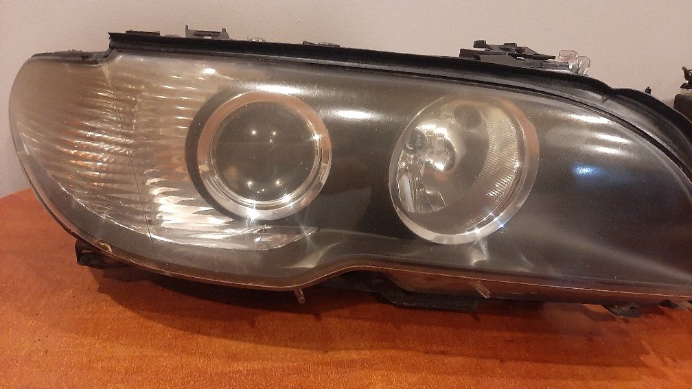 Bmw e46 Lift Cabrio Lampy przód Lewa Prawa Oryginał Ładne