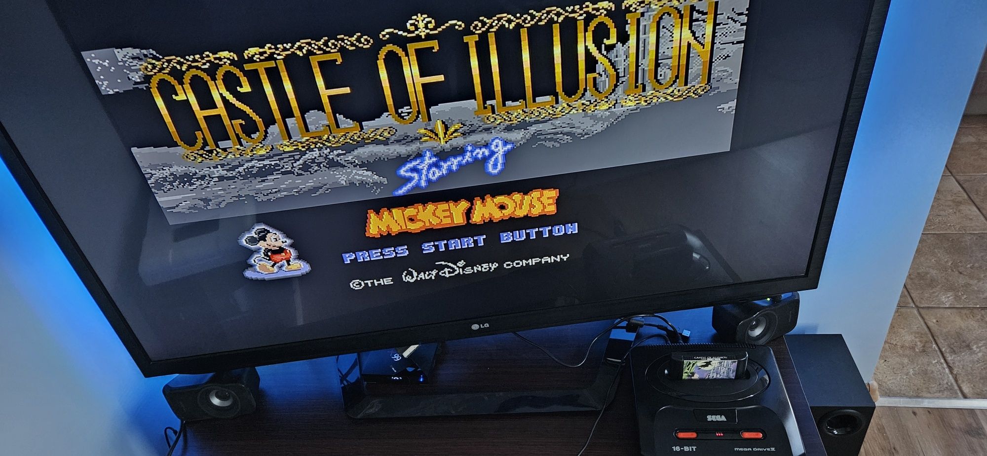 Konsola sega mega drive 2 komplet