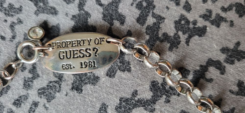 Łańcuszek naszyjnik bransoletka Guess