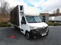 Renault MASTER PLANDEKA 10 PALET TEMPOMAT KLIMATYZACJA LEDY PNEUMATYKA 165KM [ 993955 ]  stan bardzo dobry, nie wymaga nakładów finansowych, dostępny od ręki