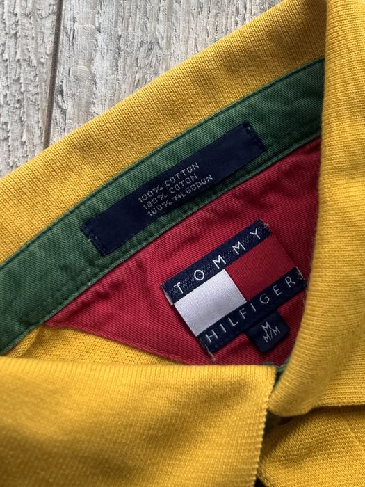 Tommy Hilfiger piękna męska koszulka polo r-L/XL