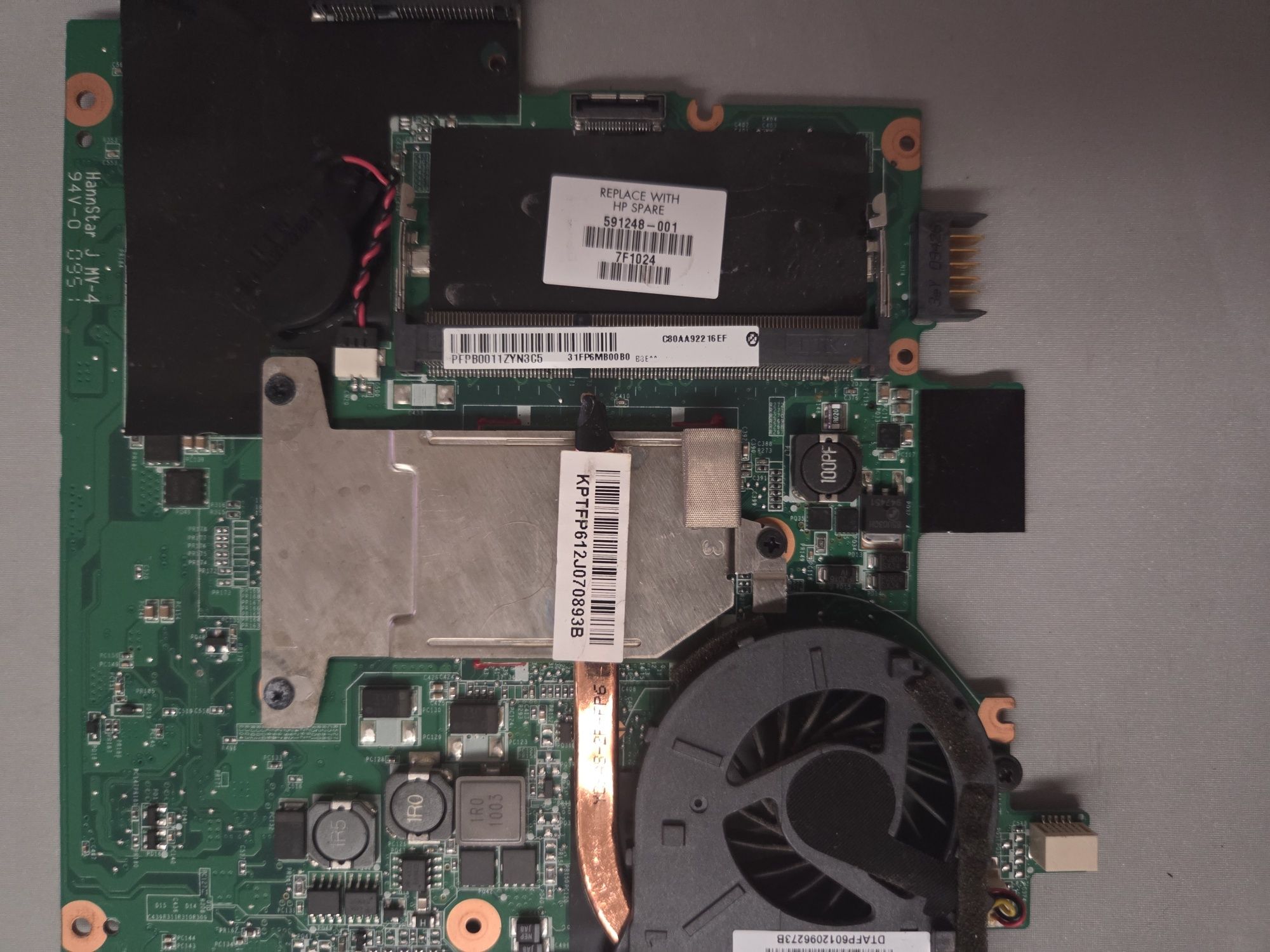 Sprzedam płytę główną do laptopa HP Compaq mini 311 (Stan nieznany)