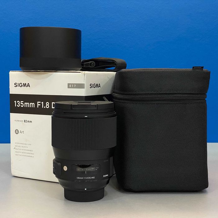 Sigma ART 135mm f/1.8 DG HSM (Nikon) - 3 ANOS DE GARANTIA