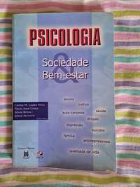 Livro "Psicologia Saúde e Bem-Estar" de Carlos M.Lopes Pires et al.