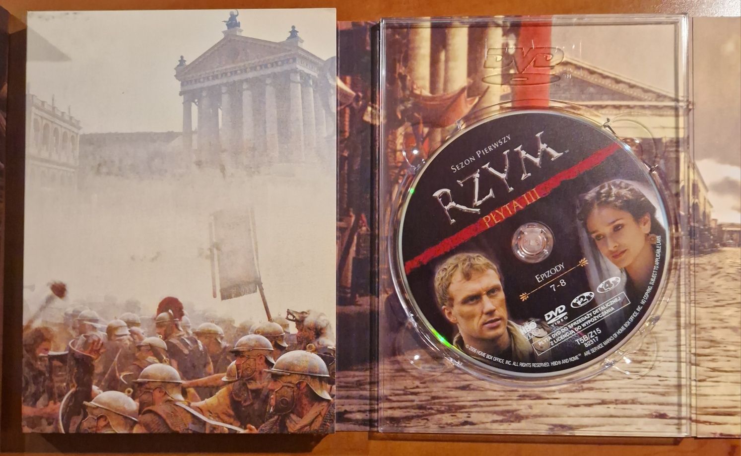 Rzym - wspaniały serial - 6 płyt DVD. Specjalne opakowanie