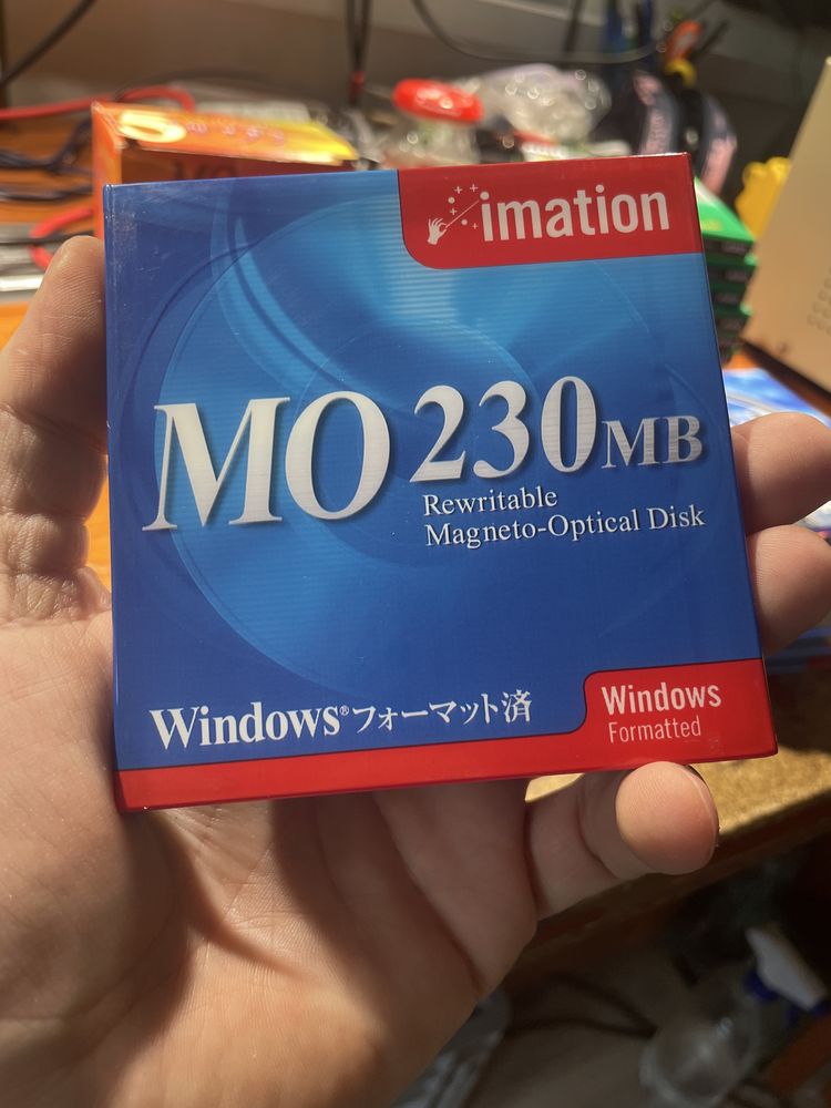 Dysk magnetooptyczny 230MB, nowy