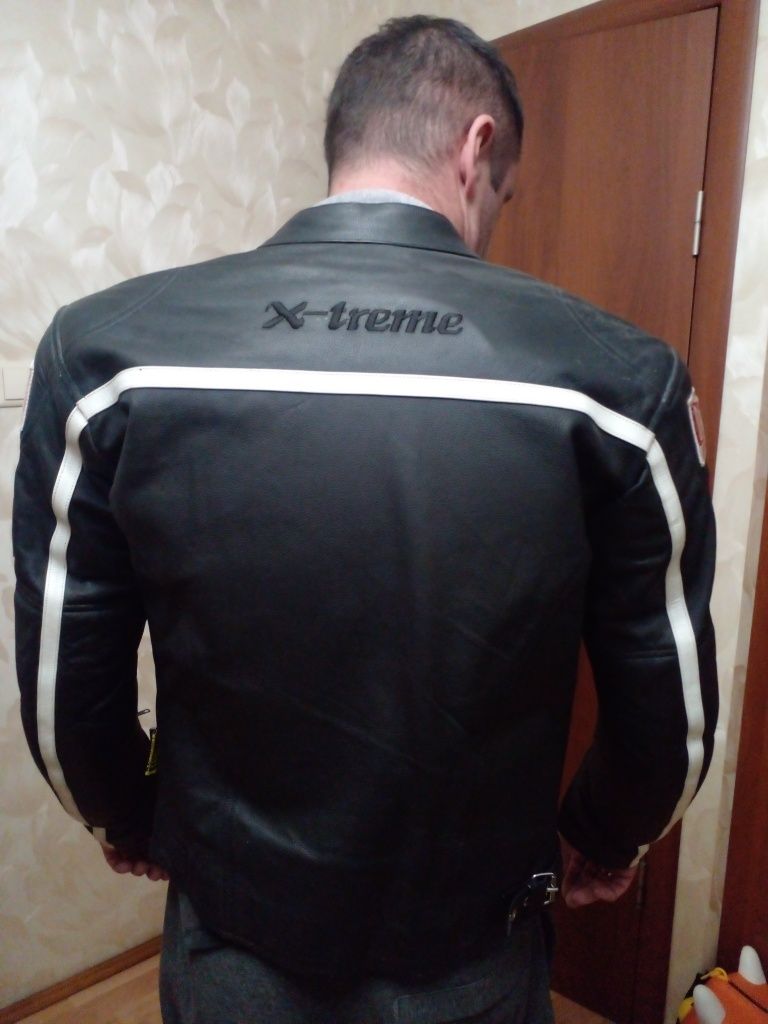 Куртка шкіряна X-treme RACE Silkolene