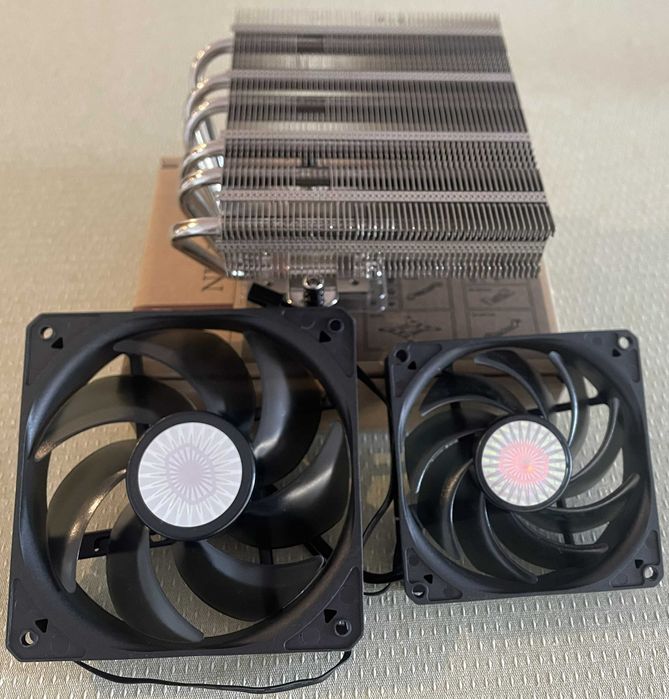 Cooler CPU Noctua NH-L12Sx77 Low-Profile+Ventoinha 120+Ventoinha 92