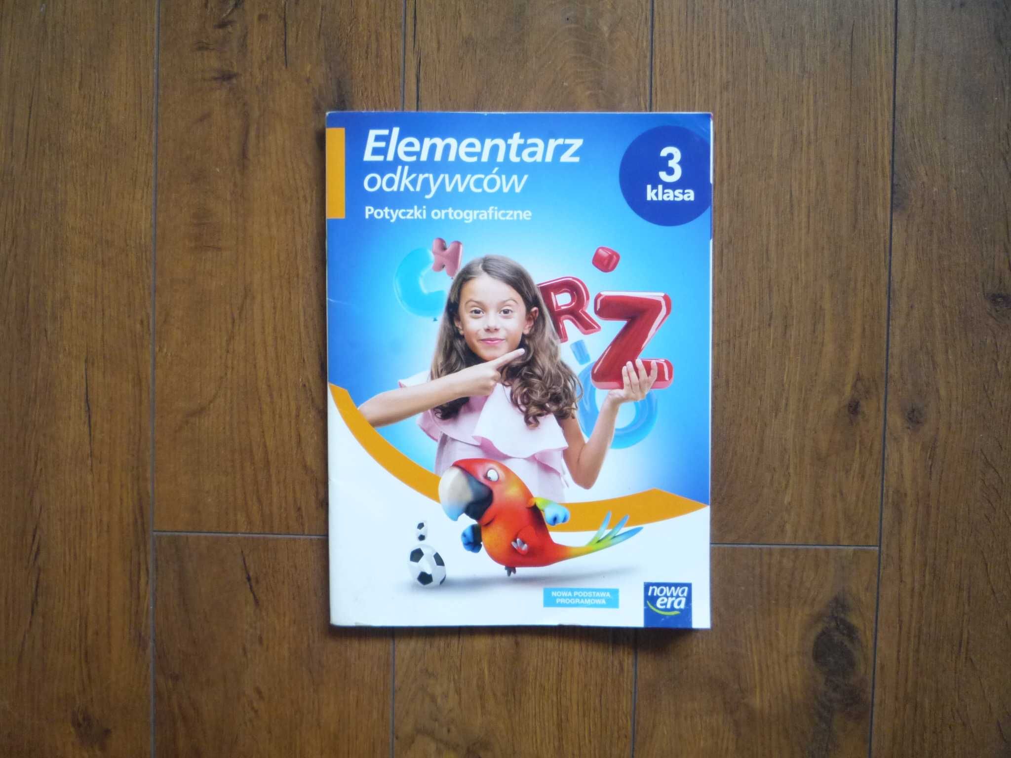 Elementarz odkrywców Potyczki ortograficzne Klasa 3 Nowa Era Jak Nowe