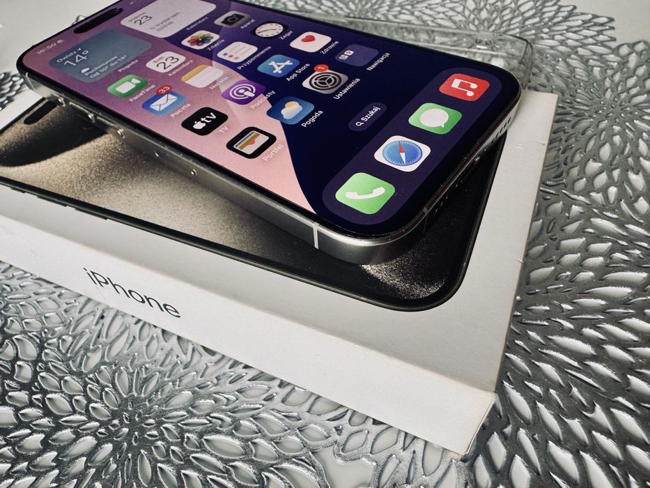 iPhone 15 Pro Max! 256gb! Idealny stan! Zestaw!