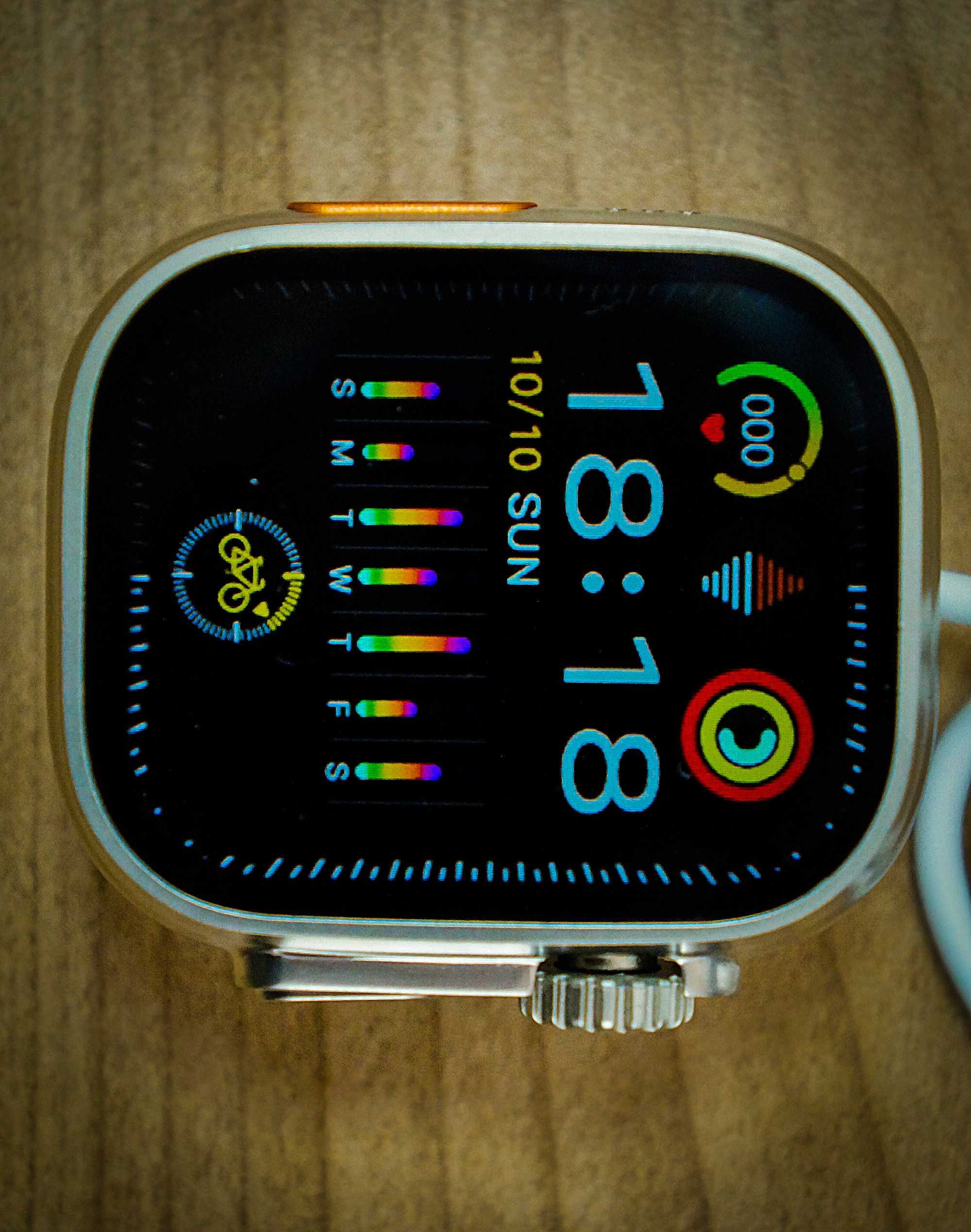 Smartwatch Zegarek Android iOS Bluetooth 2 Paski Unisex ULTRA 2