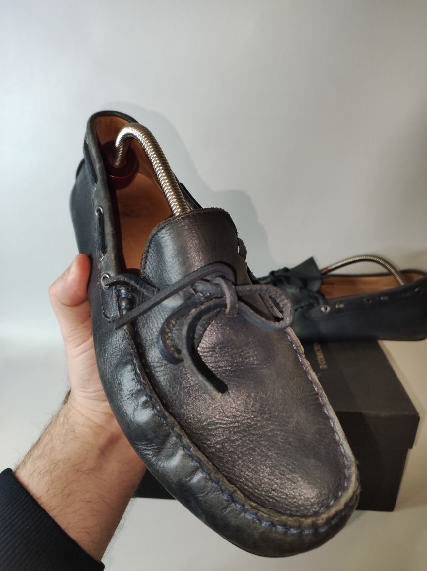 Кожаные Мокасины от HACKETT 43/27.5см.