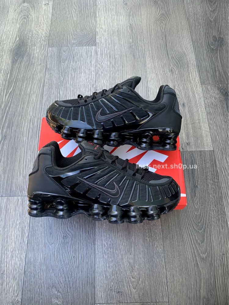 Кросівки Nike Shox TL Triple Black | Кросівки Найк Шокс | Nike Shox