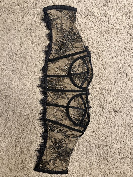 Gorset koronkowy Shein cielisty M