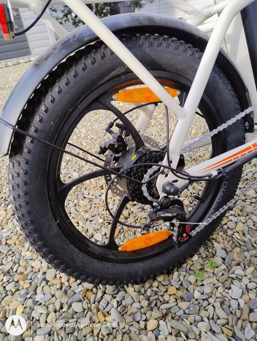 Nowy Rower elektryczny składany,,chevvaly c16 -250w-16ah