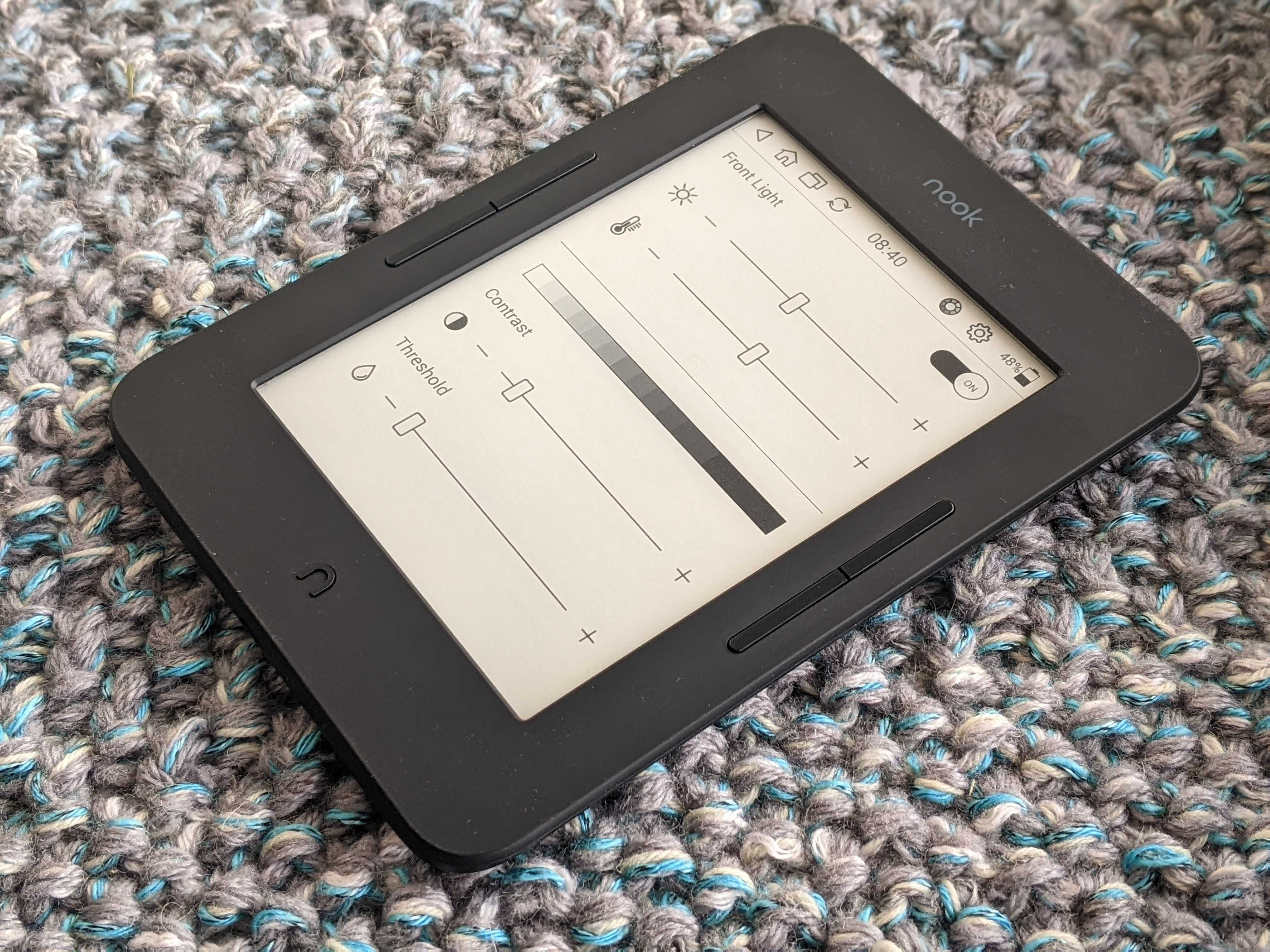 ТЕПЛА підсвітка всі формати Nook GlowLight 3 Електронна книга