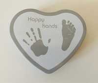 Kit lembrança em gesso para bebés Happy Hands