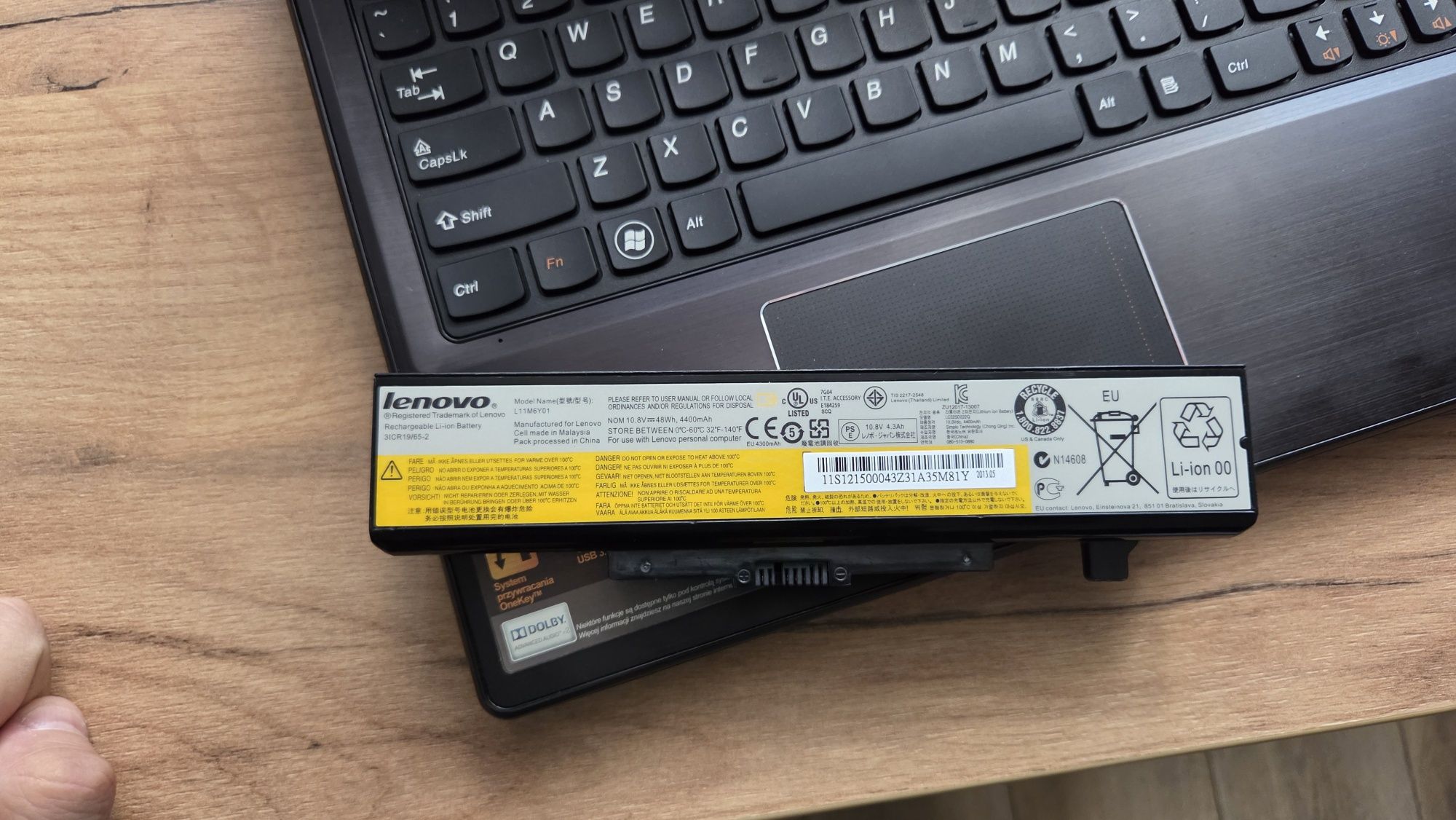 Laptop lenovo g580 grafika 710M 8Ram ssd256gb JAK NOWY !